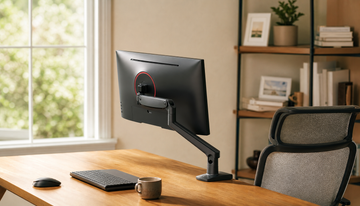 Can Using a Monitor Arm Reduce Shoulder Tension Compared to a Fixed Stand?