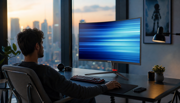 How Does Viewing Distance Affect Perceived Motion Blur and Clarity?