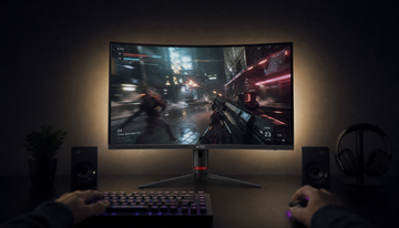 How Does Ambient Room Lighting Intensity Affect Perceived Motion Clarity During Gaming?