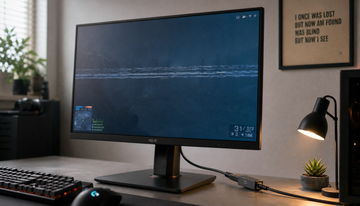 Why Does My Monitor Flicker Only When I Use a Cable Extension or Coupler?