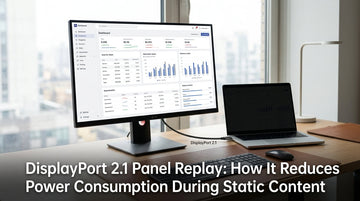 DisplayPort 2.1 Panel Replay: How It Reduces Power Consumption During Static Content