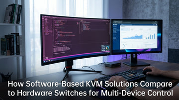 How Software-Based KVM Solutions Compare to Hardware Switches for Multi-Device Control