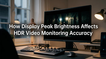 How Display Peak Brightness Affects HDR Video Monitoring Accuracy