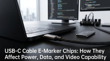 USB-C Cable E-Marker Chips: How They Affect Power, Data, and Video Capability