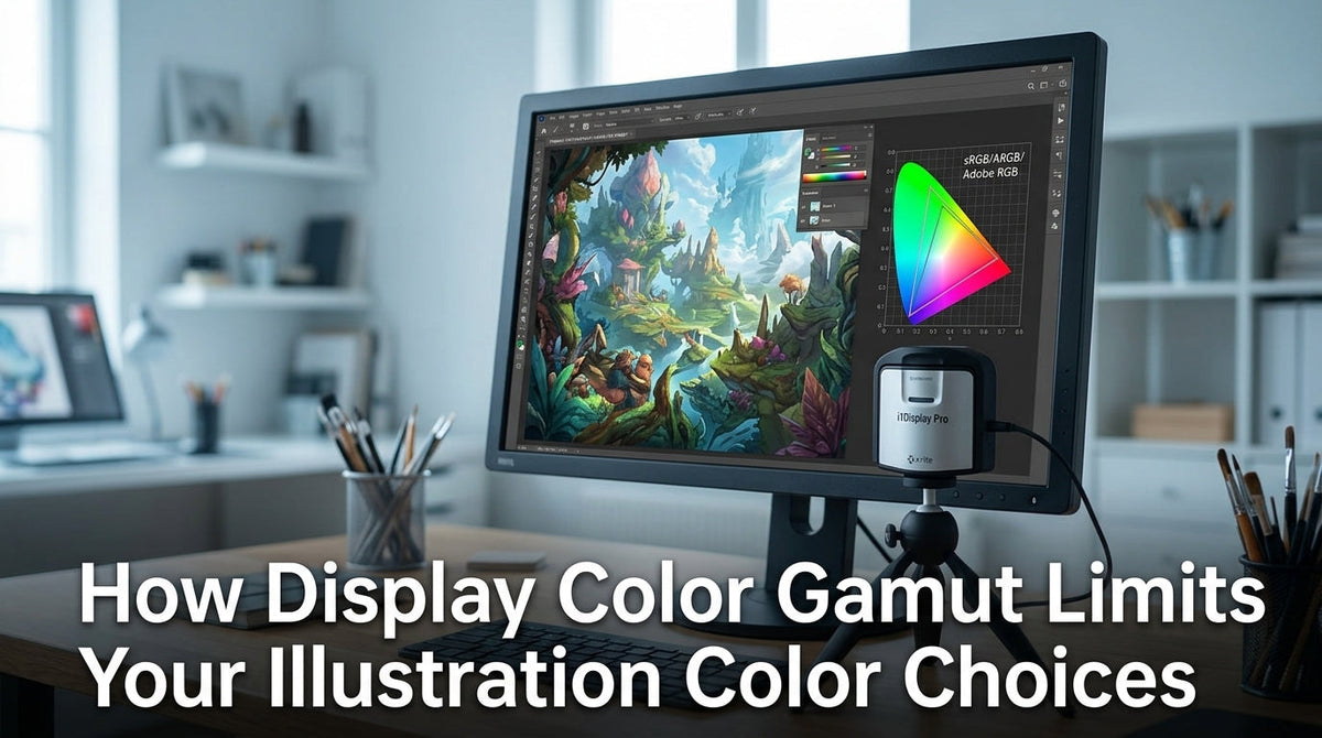 Display Color Gamut: A Guide for Illustrators