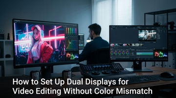 How to Set Up Dual Displays for Video Editing Without Color Mismatch