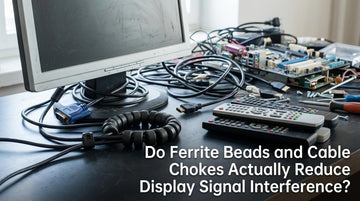 Do Ferrite Beads and Cable Chokes Actually Reduce Display Signal Interference?