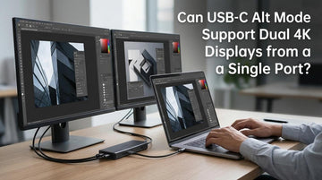 Can USB-C Alt Mode Support Dual 4K Displays from a Single Port?