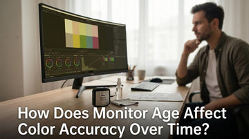 How Does Monitor Age Affect Color Accuracy Over Time?