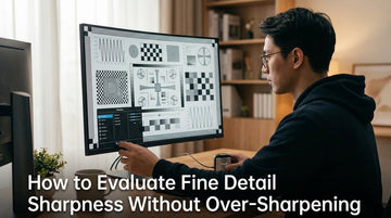 How to Evaluate Fine Detail Sharpness Without Over-Sharpening