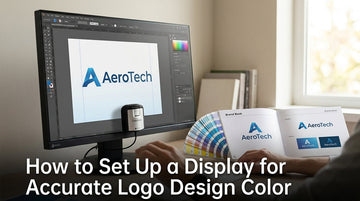 How to Set Up a Display for Accurate Logo Design Color
