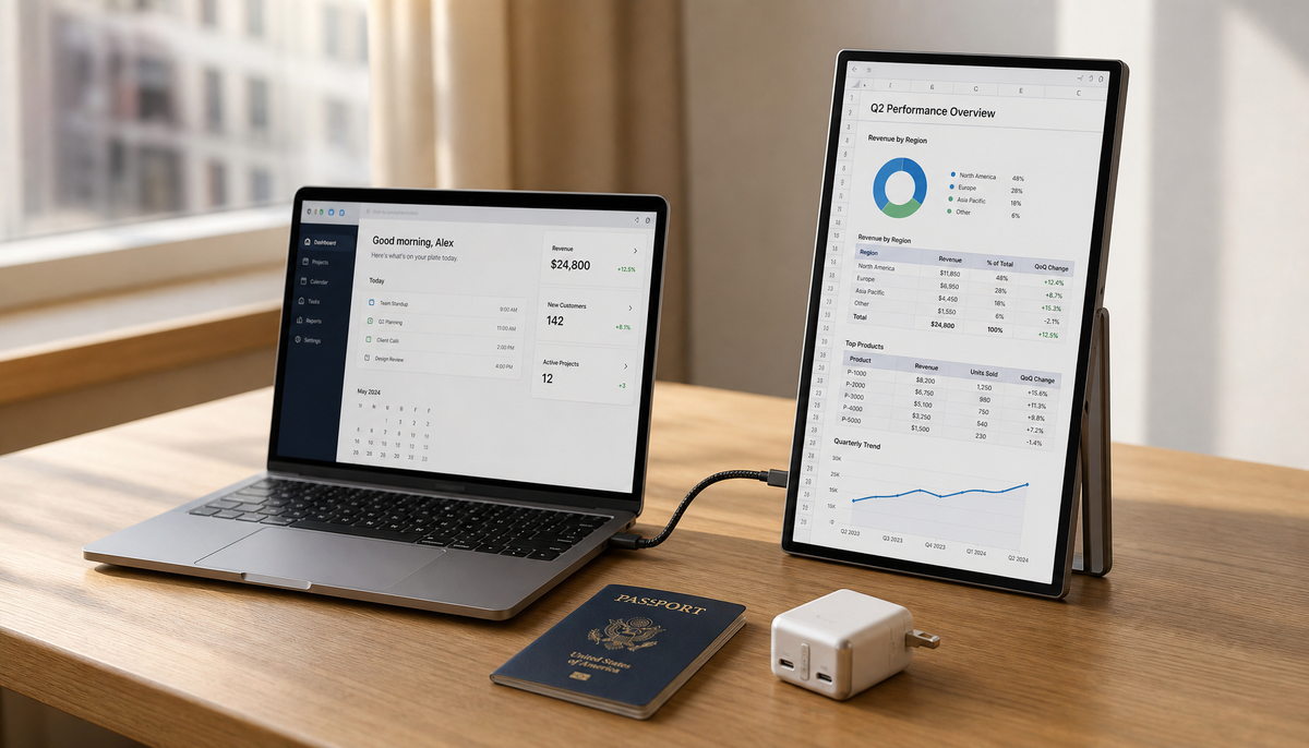 USB-C 3.1, 3.2, & Thunderbolt for Portable Monitors