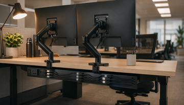 Why Are Desk Reservation Systems Creating New Monitor Cable Management Problems?