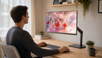 How to Prevent Wrist Pain When Your Monitor Is Too Low and You Hunch Over Your Keyboard