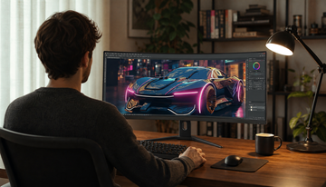 How to Angle a Curved Monitor So the Edges Don’t Force You to Twist Your Torso