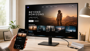 How to Control a Smart Monitor’s Apps Using Your Smartphone as a Remote