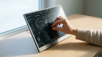 What’s the Difference Between Capacitive and Resistive Touch on Portable Monitors?