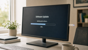 How to Update the Operating System on a Smart Monitor When Automatic Updates Fail