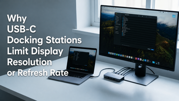 Why USB-C Docking Stations Limit Display Resolution or Refresh Rate