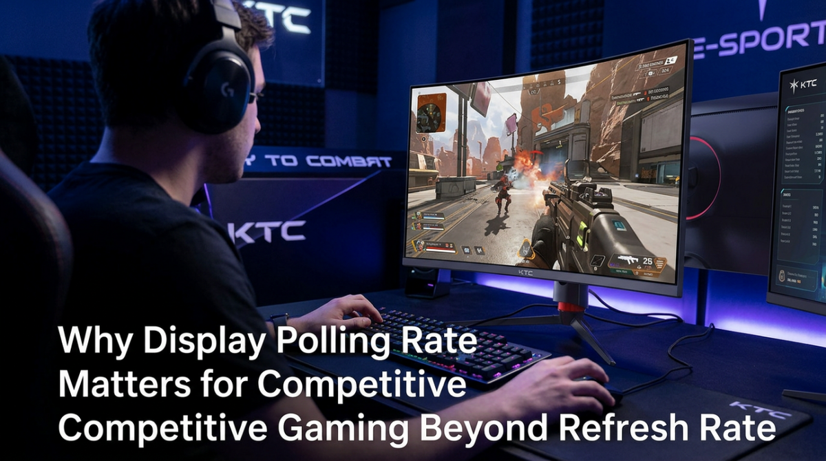 Why Display Polling Rate Matters for Competitive Gaming Beyond Refresh Rate