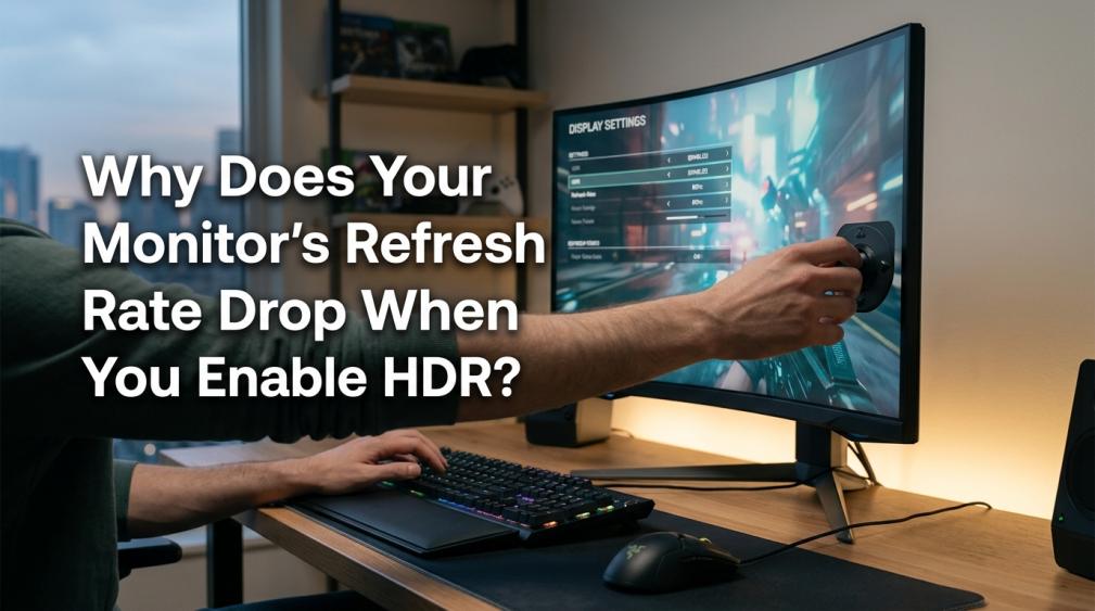 Why Does Your Monitor’s Refresh Rate Drop When You Enable HDR?