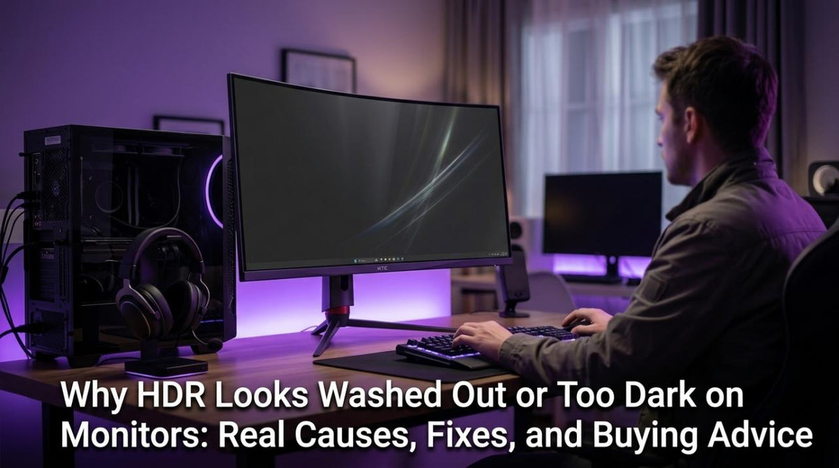 HDR Looks Washed Out? Real Causes & Fixes for Monitors