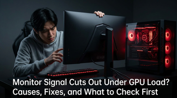 Monitor Signal Cuts Out Under GPU Load? Causes, Fixes, and What to Check First