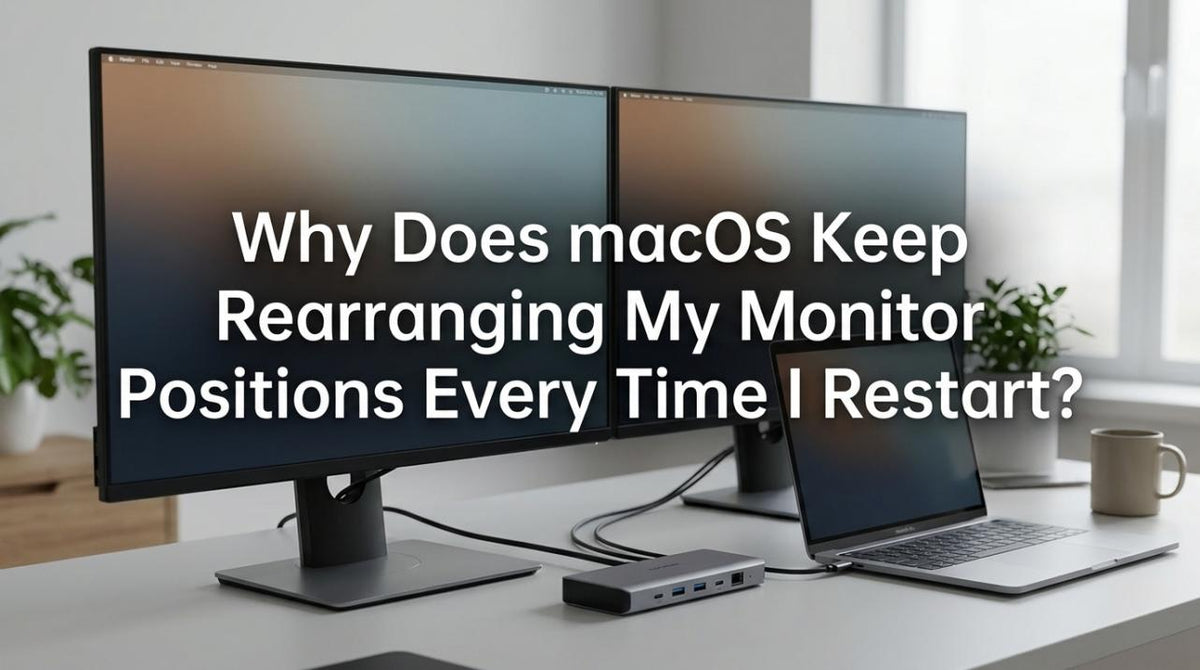 Why Does macOS Keep Rearranging My Monitor Positions Every Time I Restart?