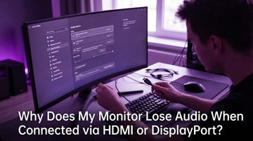 Why Does My Monitor Lose Audio When Connected via HDMI or DisplayPort?