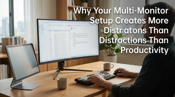 Why Your Multi-Monitor Setup Creates More Distractions Than Productivity