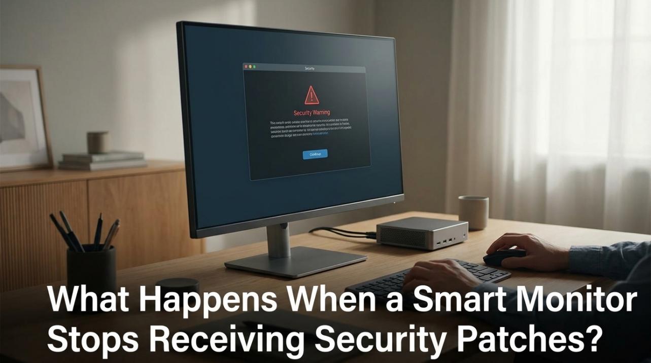 What Happens When a Smart Monitor Stops Receiving Security Patches?