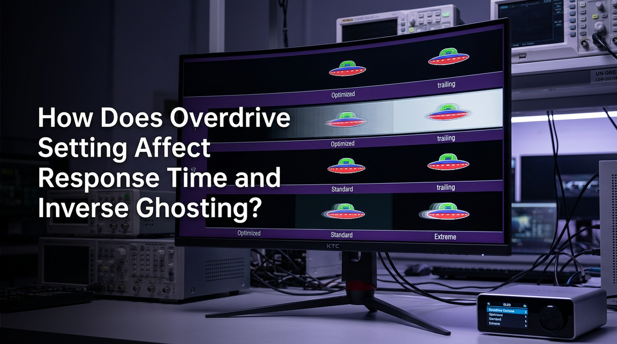 Inverse Ghosting Example Monitor Overdrive: Response Time vs. Inverse Ghosting
