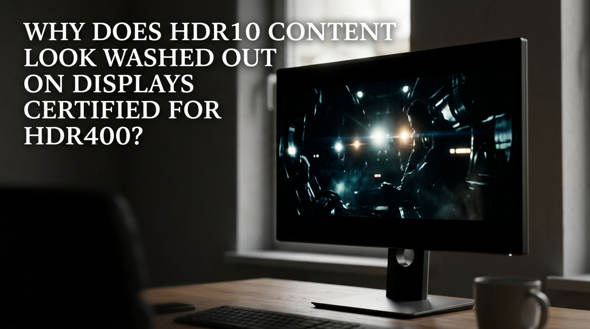 HDR10 Washed Out on HDR400 Displays? Here's Why