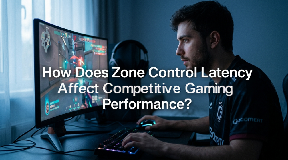 How Does Zone Control Latency Affect Competitive Gaming Performance?