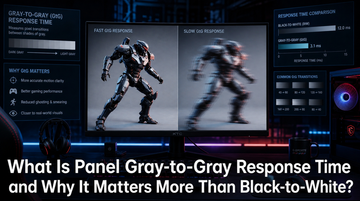 What Is Panel Gray-to-Gray Response Time and Why It Matters More Than Black-to-White?