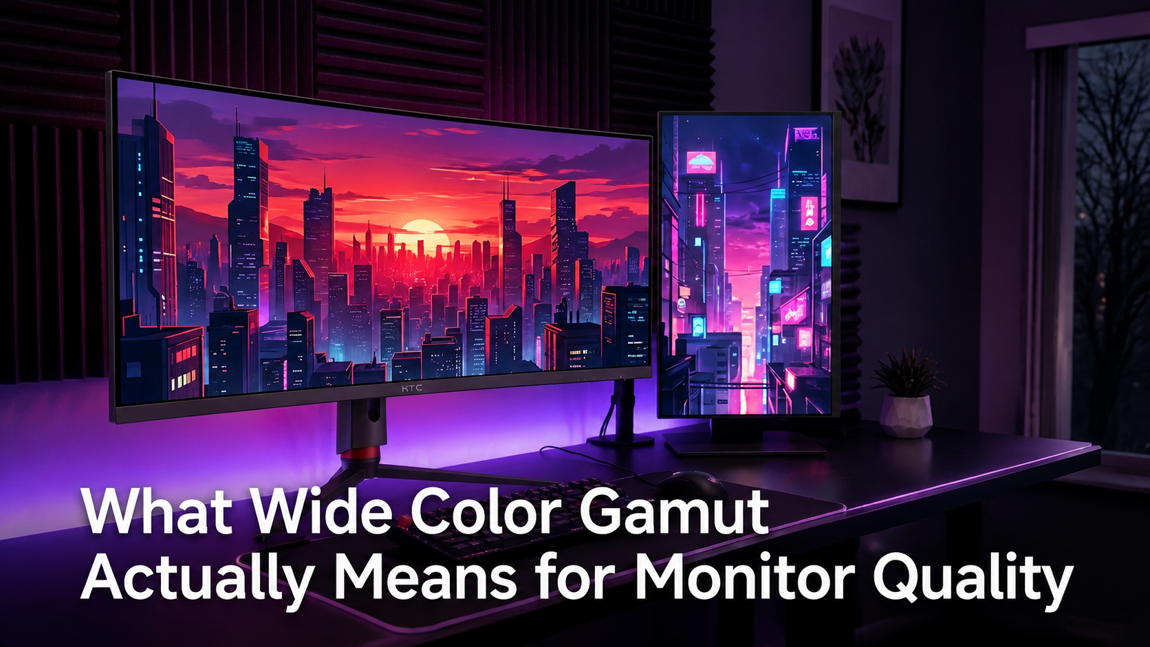 What Wide Color Gamut Actually Means for Monitor Quality