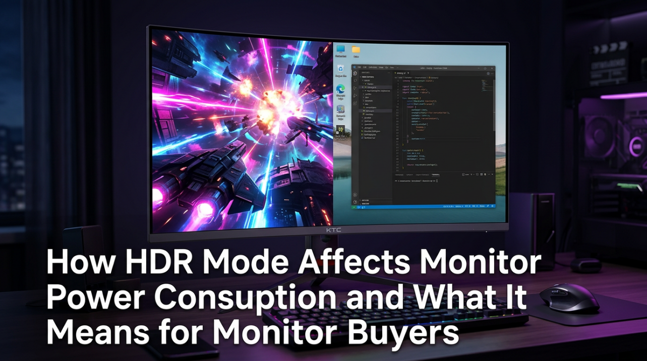 How HDR Mode Affects Monitor Power Consumption and What It Means for Monitor Buyers