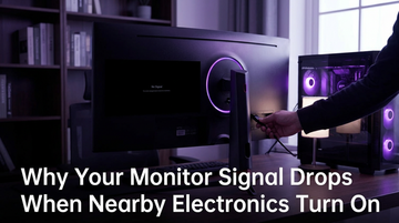 Why Your Monitor Signal Drops When Nearby Electronics Turn On