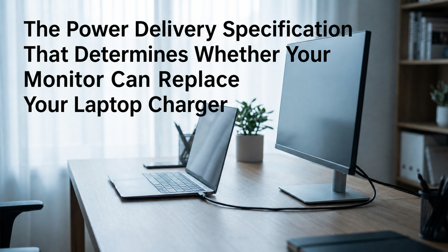 The Power Delivery Specification That Determines Whether Your Monitor Can Replace Your Laptop Charger