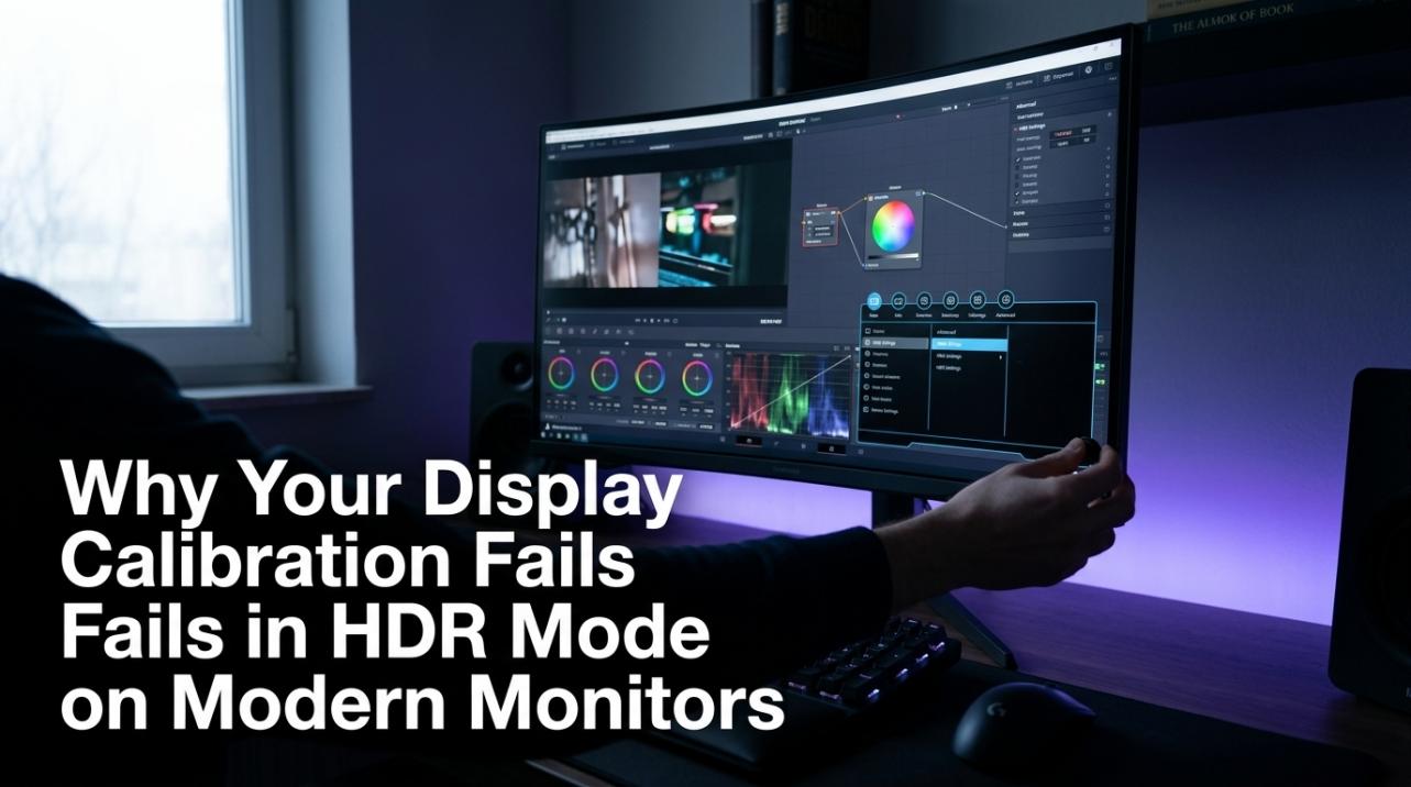 Why Your Display Calibration Fails in HDR Mode on Modern Monitors