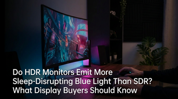 Do HDR Monitors Emit More Sleep-Disrupting Blue Light Than SDR? What Display Buyers Should Know