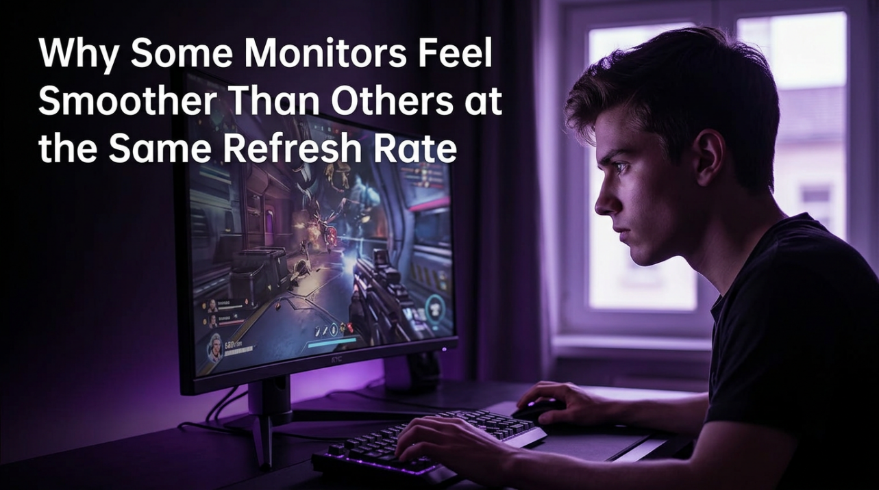 Why Some Monitors Feel Smoother Than Others at the Same Refresh Rate