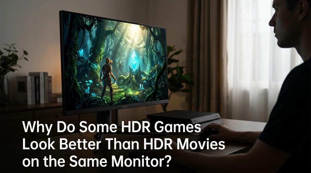 Why Do Some HDR Games Look Better Than HDR Movies on the Same Monitor?
