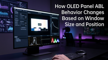 How OLED Panel ABL Behavior Changes Based on Window Size and Position