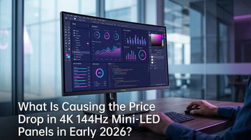 What Is Causing the Price Drop in 4K 144Hz Mini-LED Panels in Early 2026?