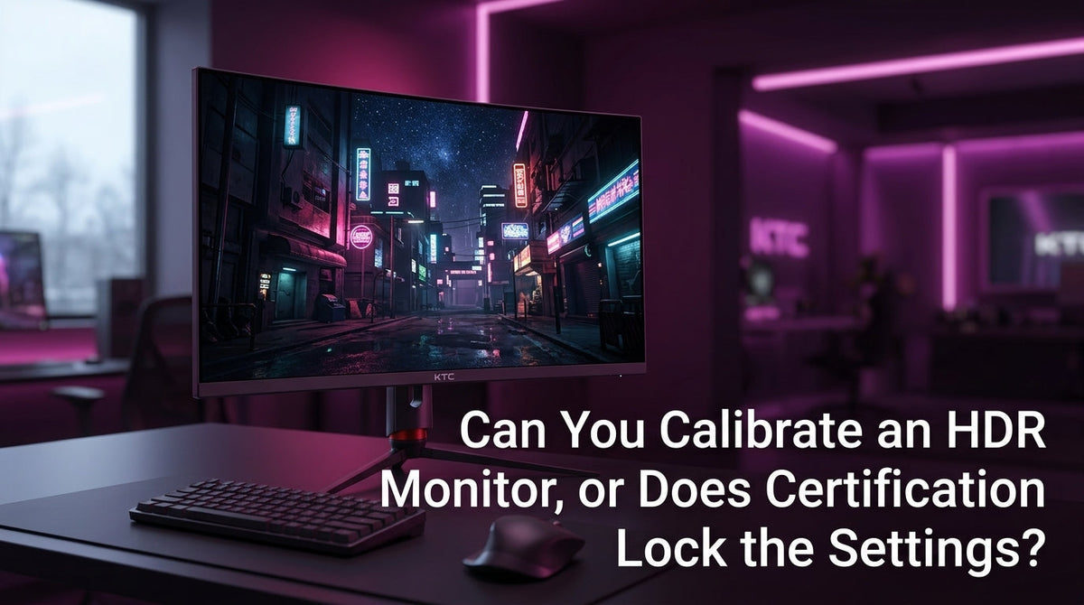 Monitor Calibration Help HDR Monitor Calibration: A Guide to Settings & Certification