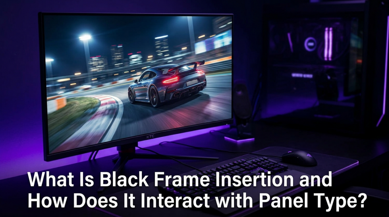 What Is Black Frame Insertion and How Does It Interact with Panel Type?