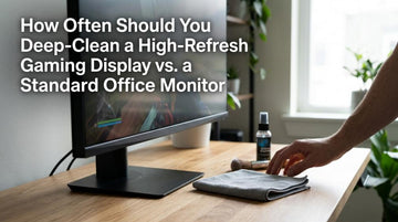 How Often Should You Deep-Clean a High-Refresh Gaming Display vs. a Standard Off