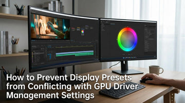 How to Prevent Display Presets from Conflicting with GPU Driver Color Management Settings
