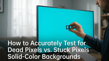 How to Accurately Test for Dead Pixels vs. Stuck Pixels Using Solid-Color Backgrounds